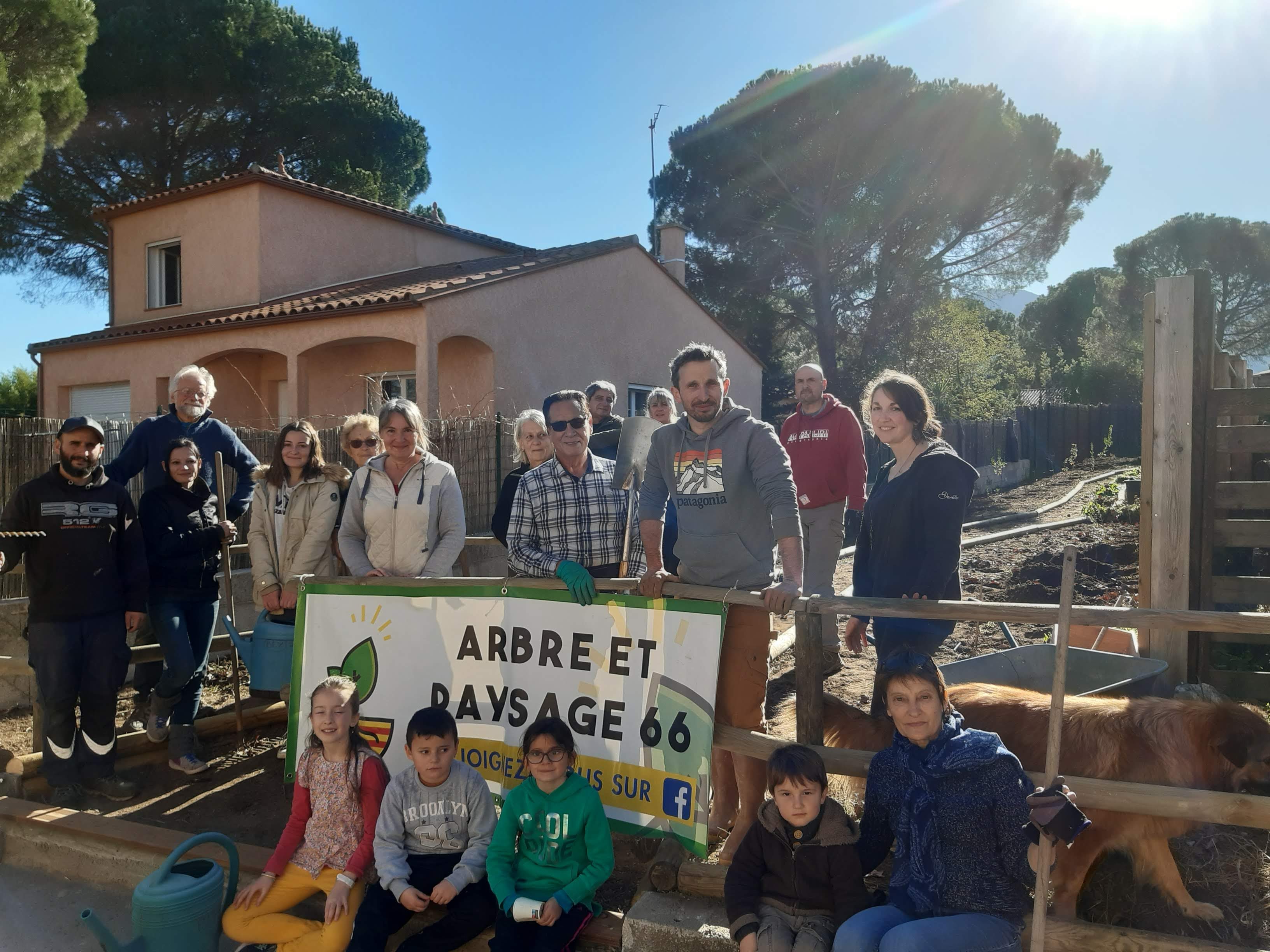 Action de renaturation des berges de la rivière 