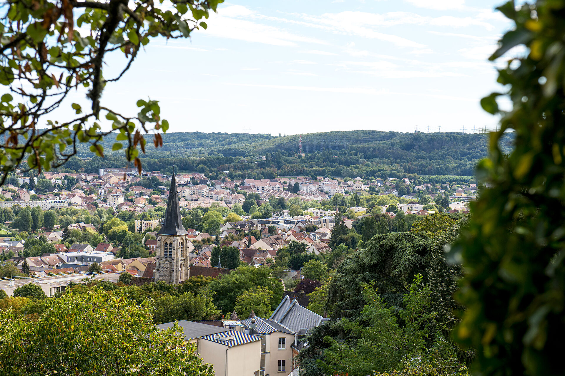 Vue sur la ville © Ville de Palaiseau 