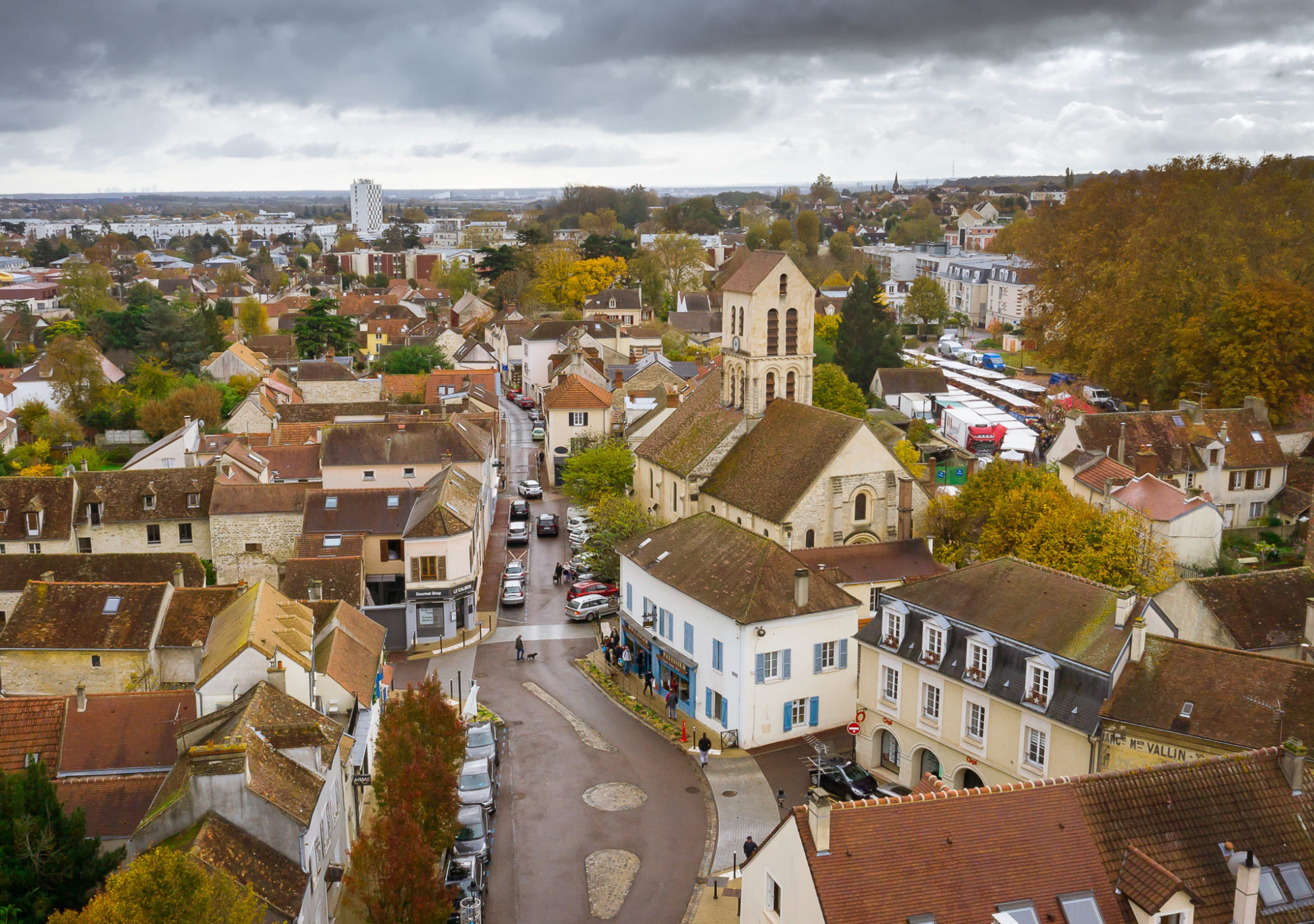 Vu sur la ville ©Mairie de Verneuil-sur-Seine