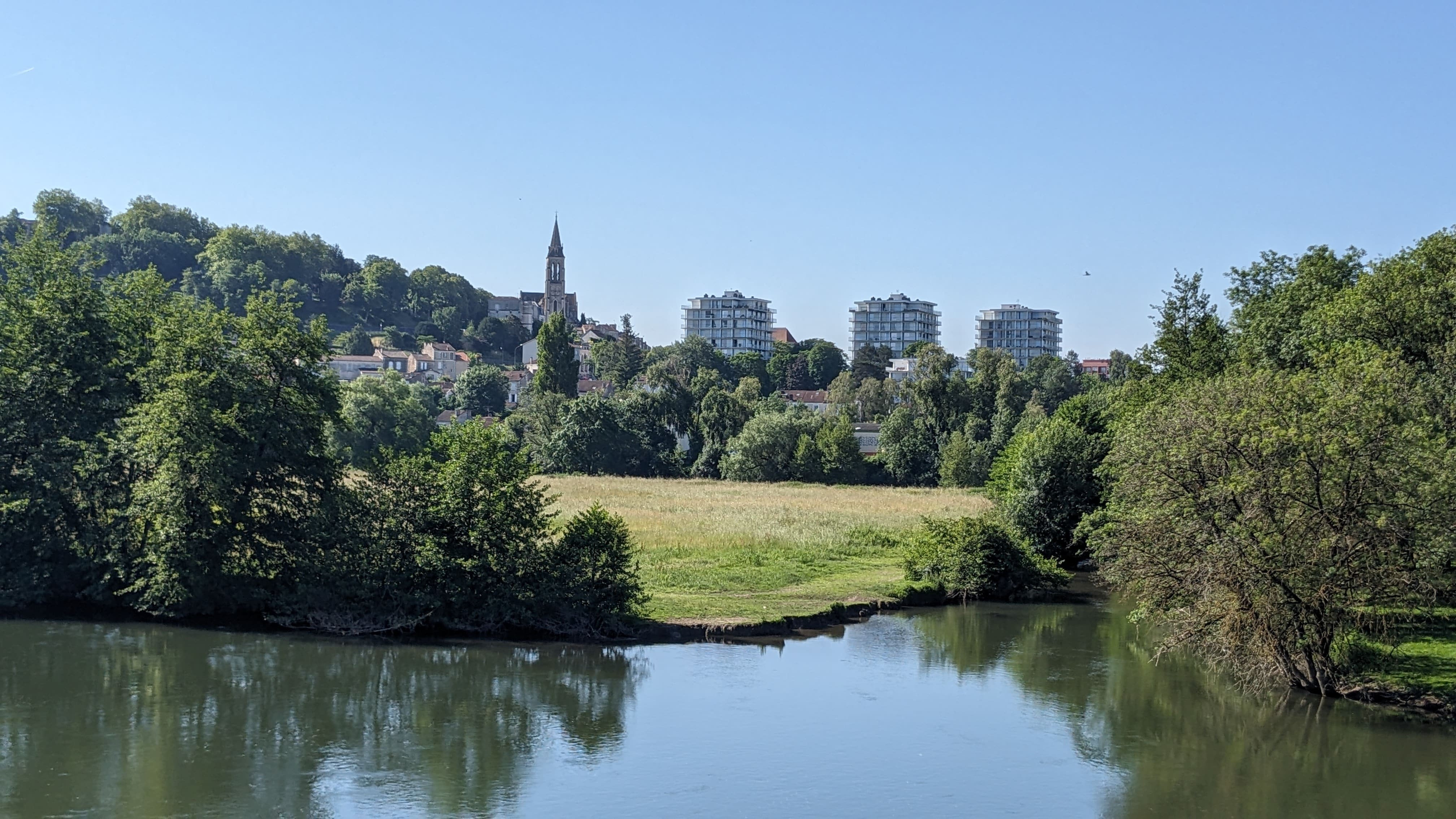 Ile aux Vaches, en bord de Charente