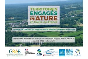 Replay - Webinaire « Territoires engagés pour la nature » en Hauts-de-France du jeudi 10 novembre 2022