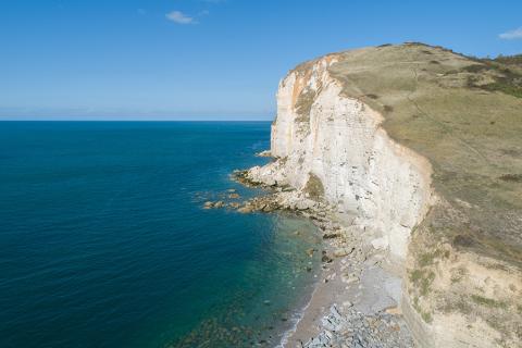 Falaise littorale.