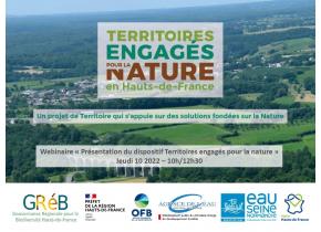 Replay - Webinaire « Territoires engagés pour la nature » en Hauts-de-France du jeudi 10 novembre 2022